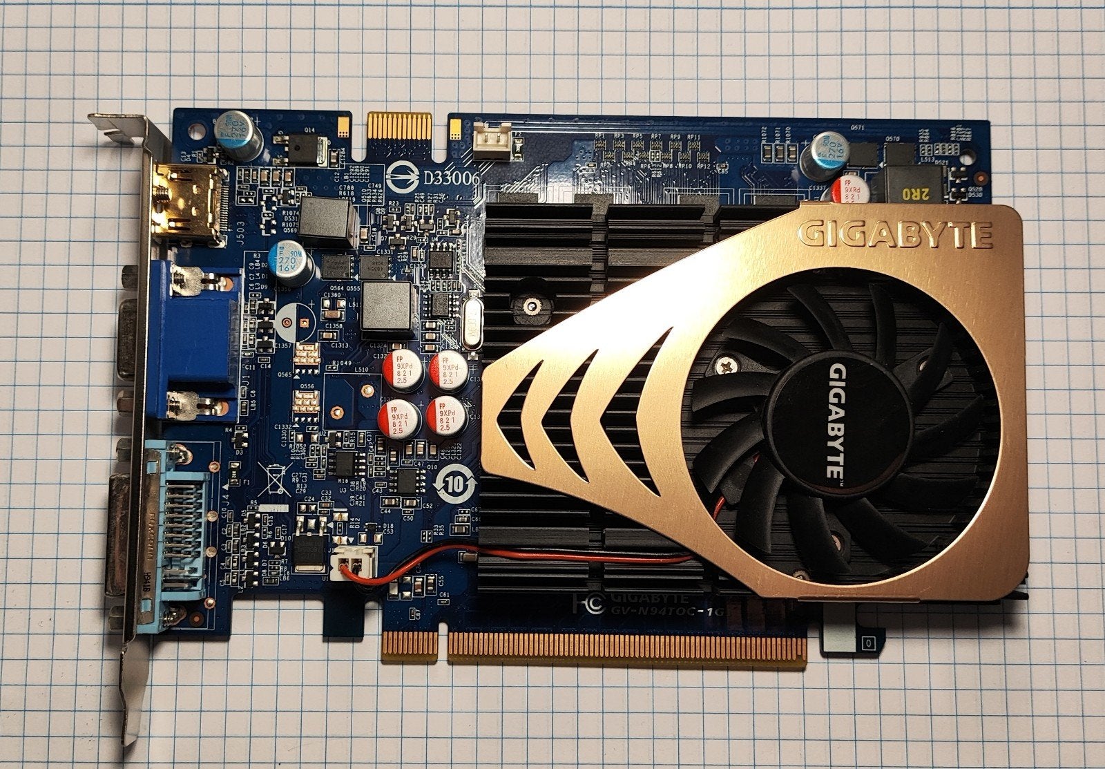 Gigabyte GeForce 9400 GT 1Go, Enlèvement ou Envoi, Reconditionné