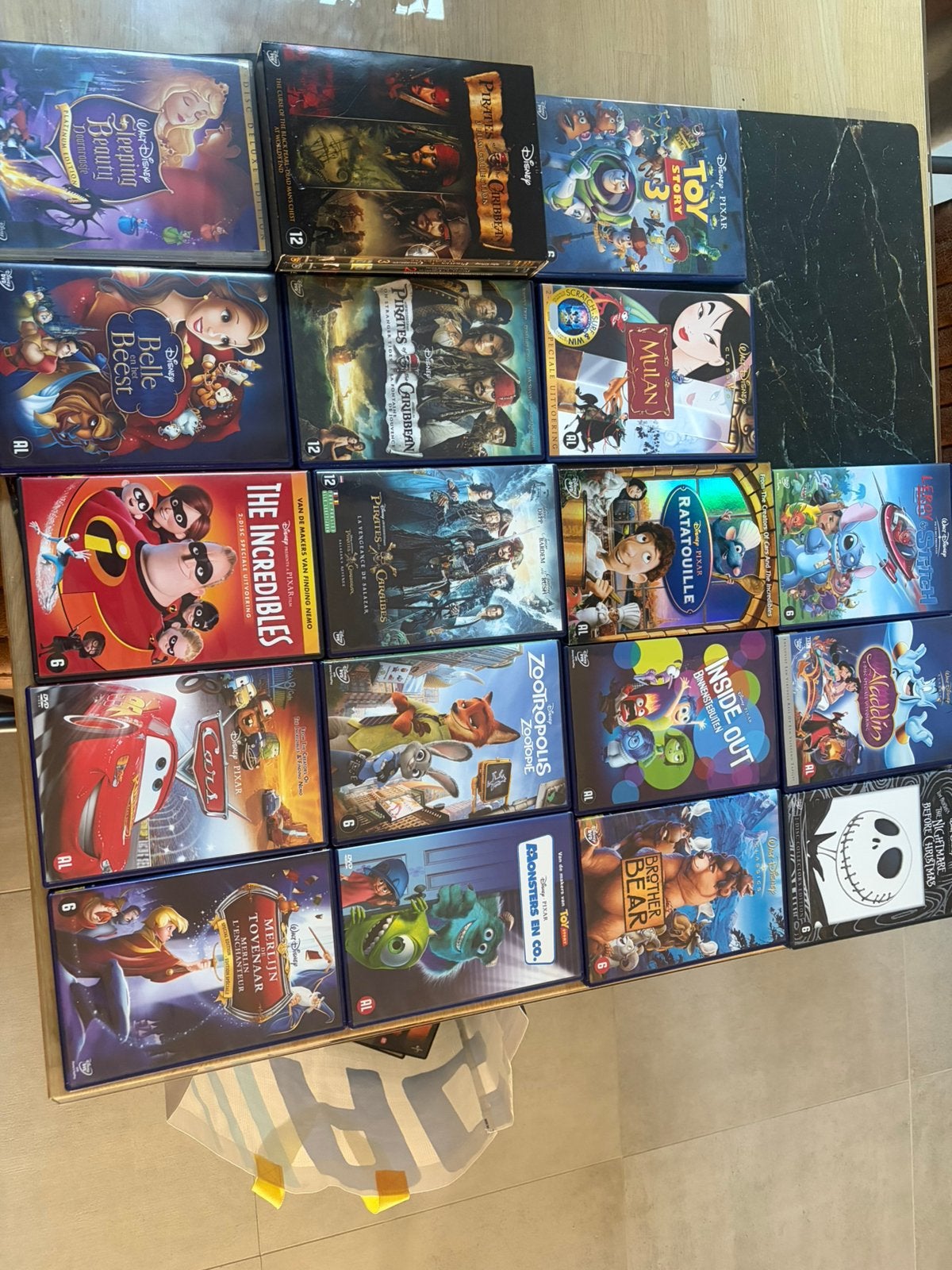 Lot Disneyfilms te koop, Vanaf 6 jaar, Ophalen, Gebruikt