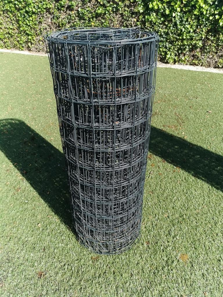 1 Rol Bekaert draad zwart, 25 m * 85 cm, Tuin en Terras, Gaas en Draad, Ophalen, Draad