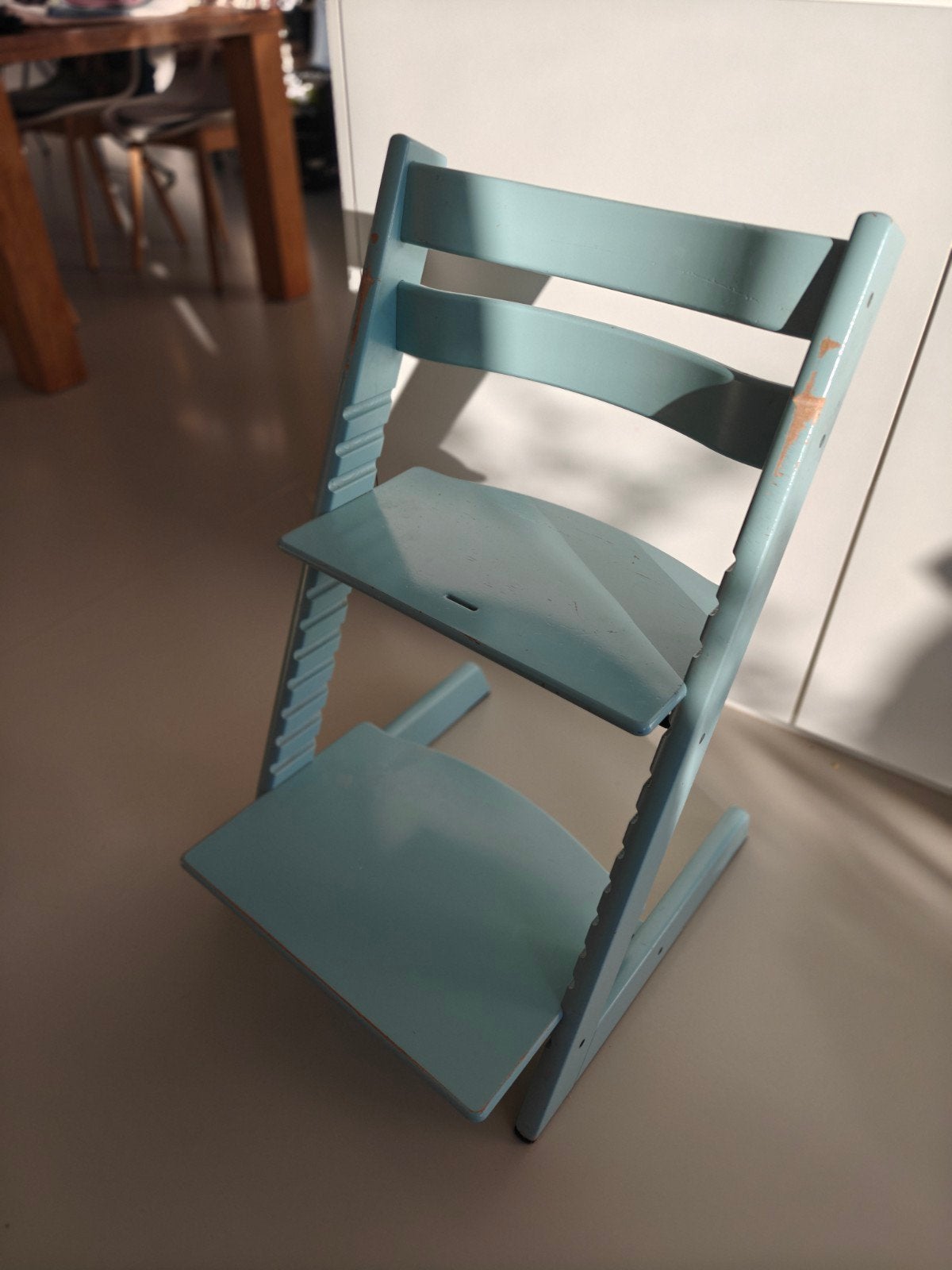 Stokke Tripp Trapp kinderstoel, Ophalen, Meegroeistoel