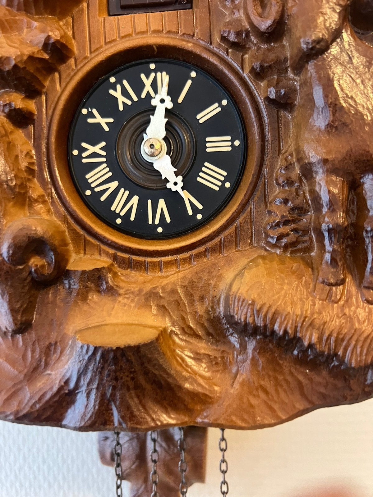 Horloge à coucou, Enlèvement ou Envoi
