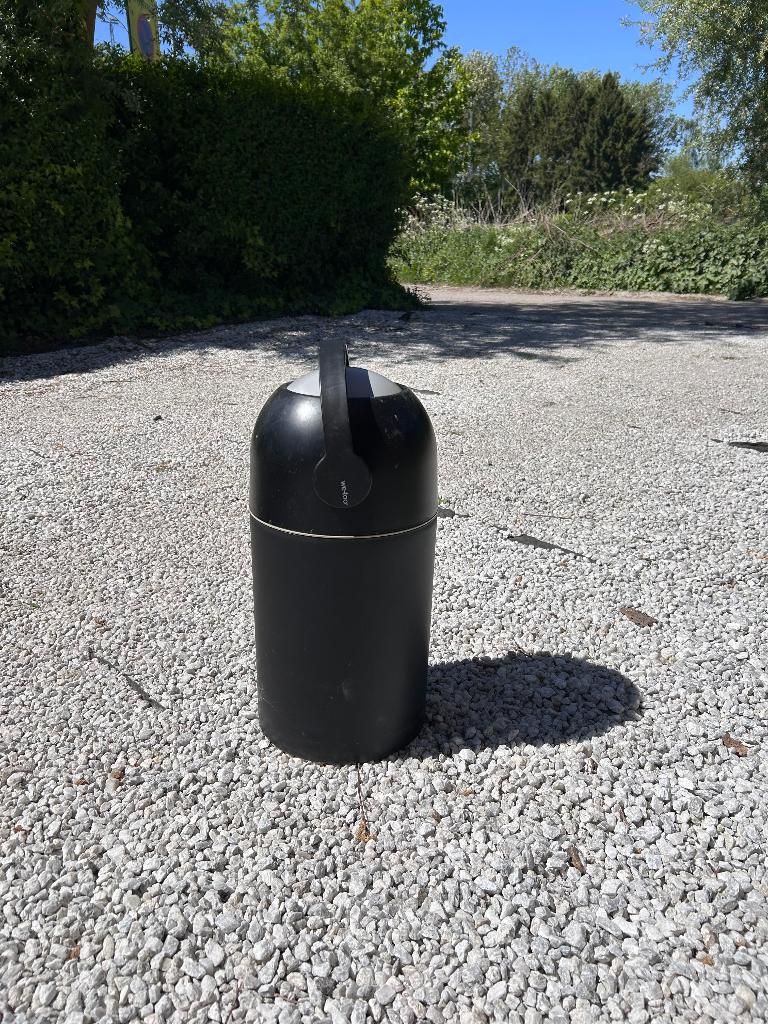 Luieremmer we-too zwart, Enlèvement, Utilisé, Poubelle à couches
