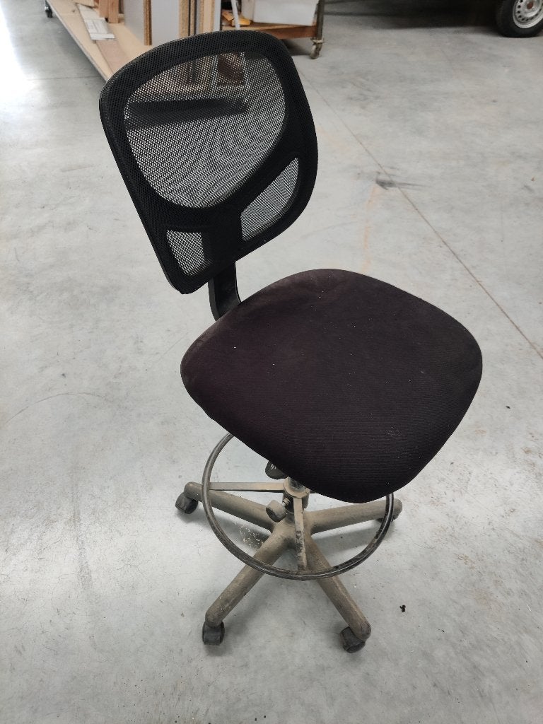 hoge bureaustoel, Maison & Meubles, Enlèvement, Neuf, Noir, Chaise de bureau