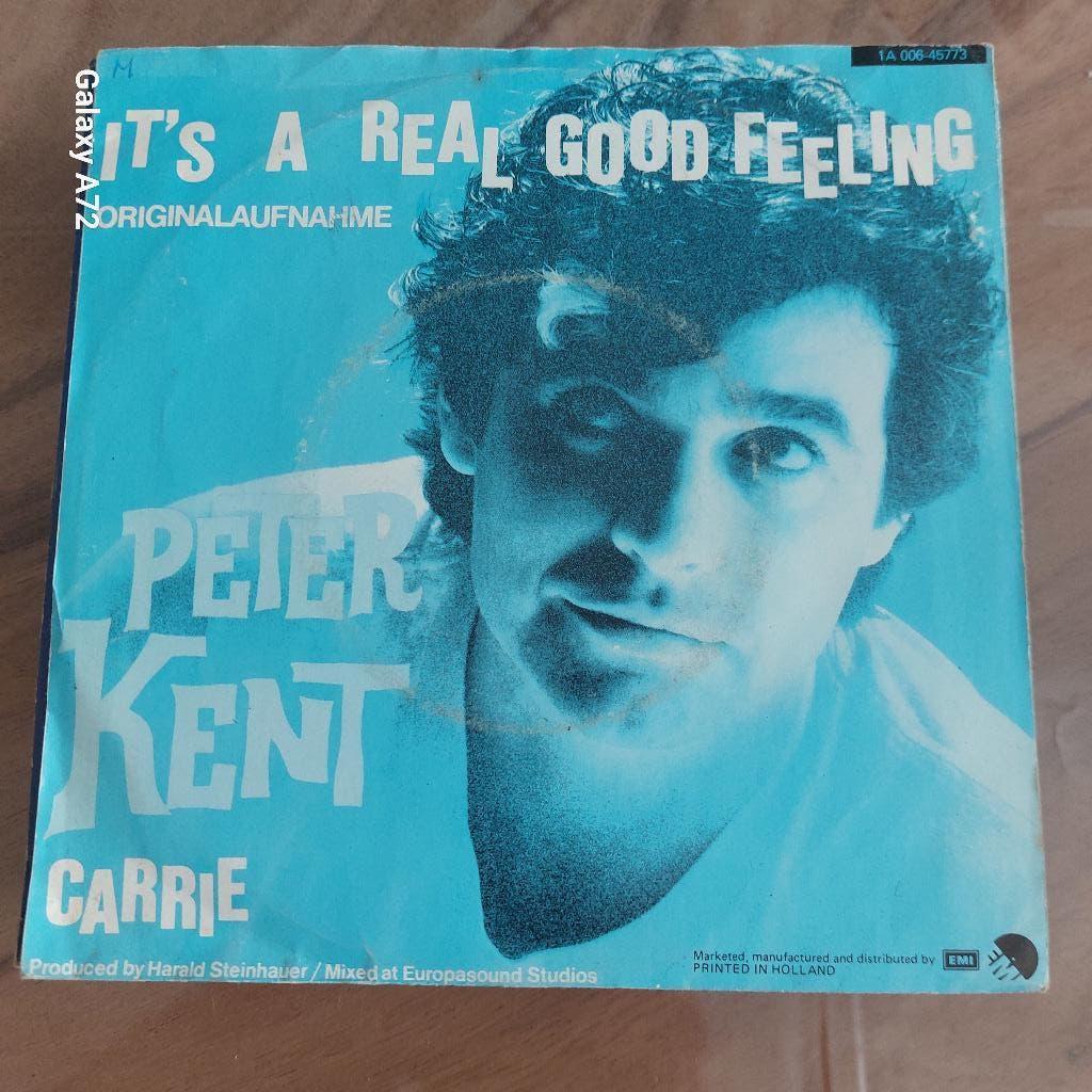 peter kent it s a real good feeling, Gebruikt, 7 inch, Ophalen of Verzenden, Pop
