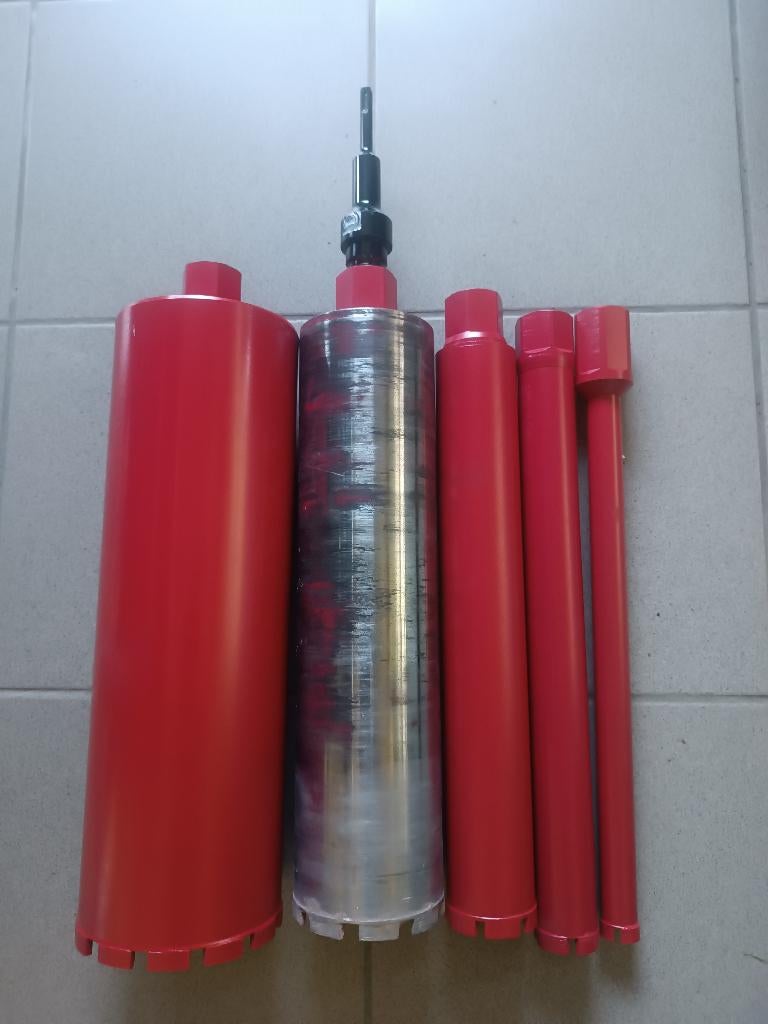 kernboren (nog nieuw) met sds adapter  27,44,63,102 en 132mm, Doe-het-zelf en Bouw, Ophalen, Nieuw