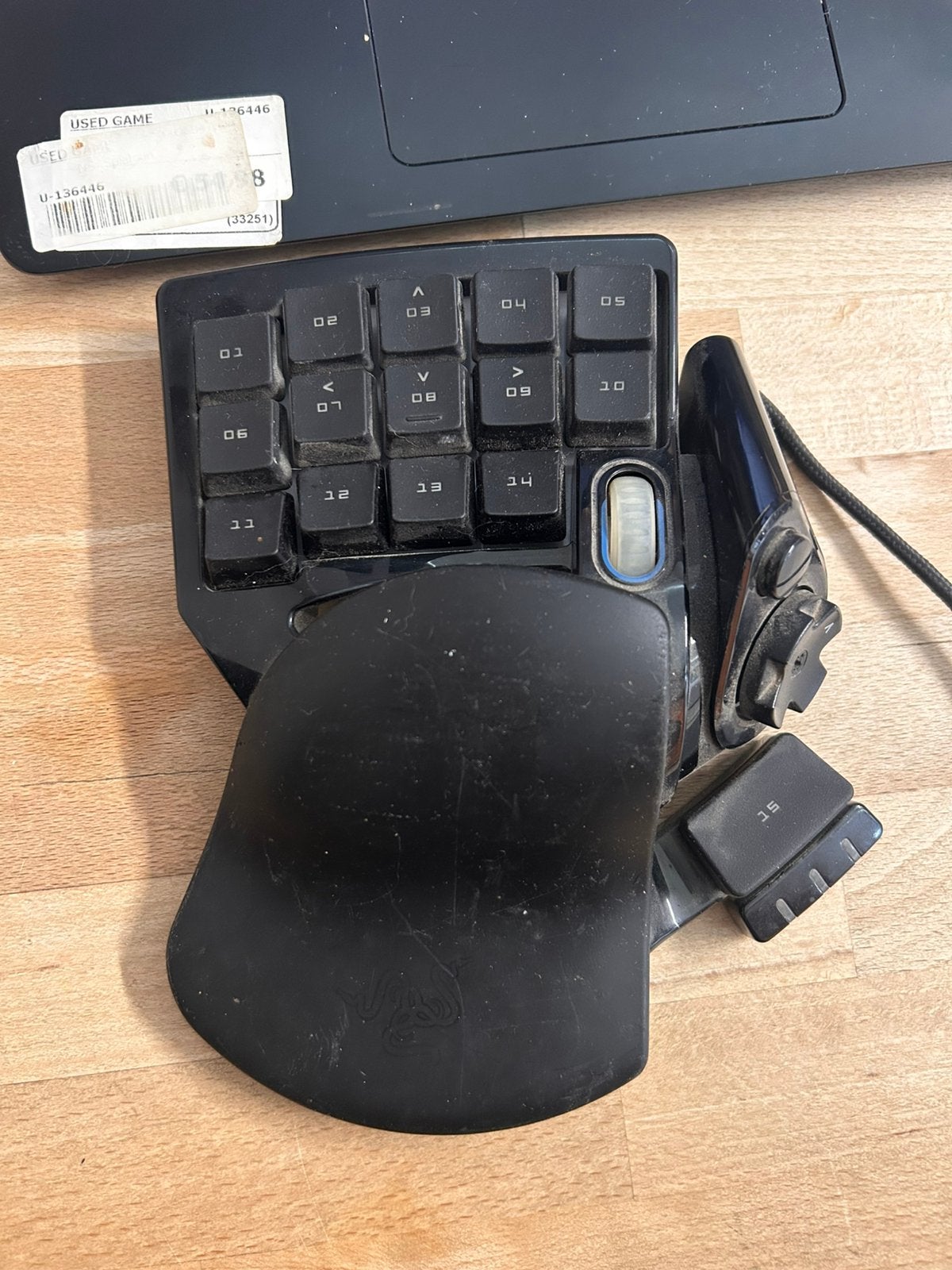 Razer nostromo, Computers en Software, Toetsenborden, Gebruikt, Ophalen of Verzenden, Overige indelingen, Gaming toetsenbord