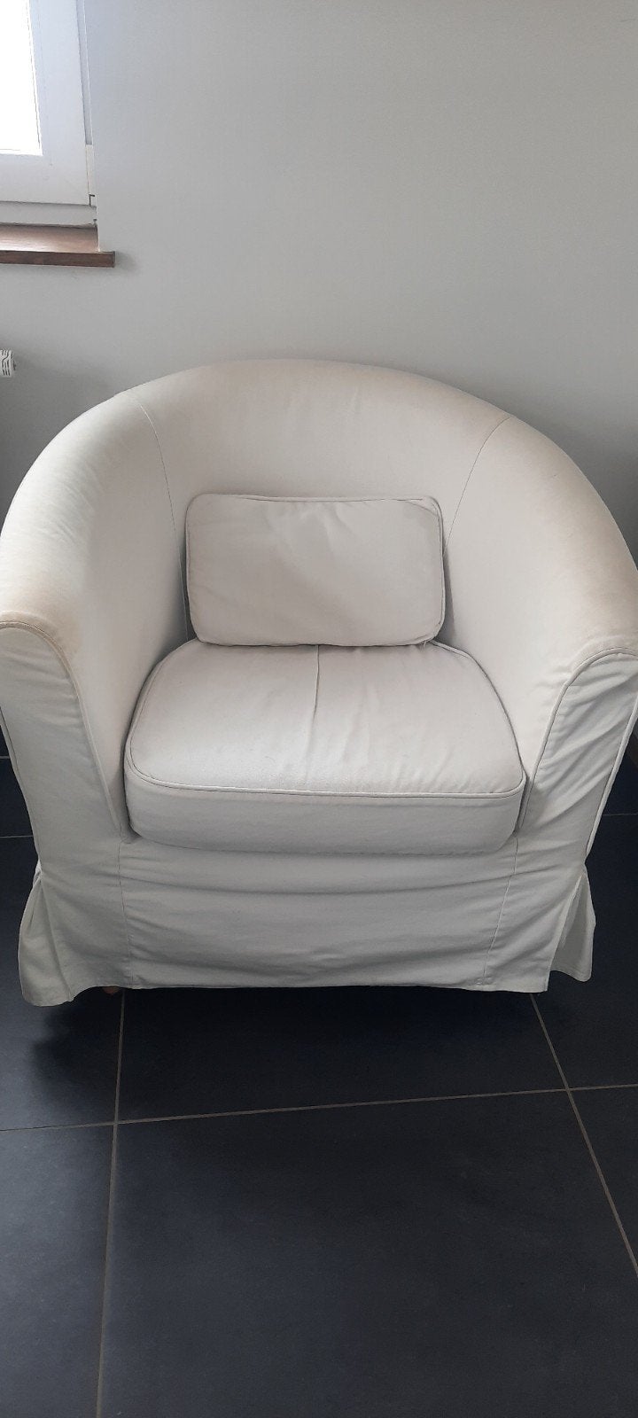 Fauteuil Tullsta Ikea en très bon état, Maison & Meubles, Moins de 75 cm, Moins de 150 cm, Une personne, Enlèvement