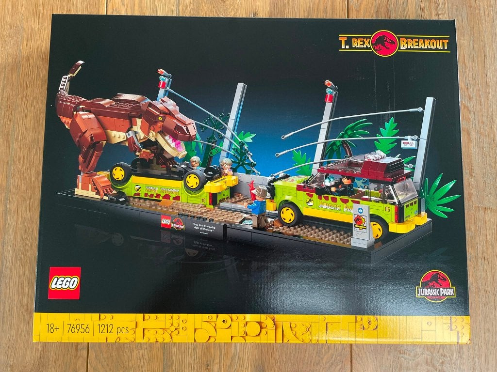 NIEUW Lego Jurassic Park 76956 T-Rex ontsnapping, Jurassic World, Lego, Nieuw, Ophalen of Verzenden