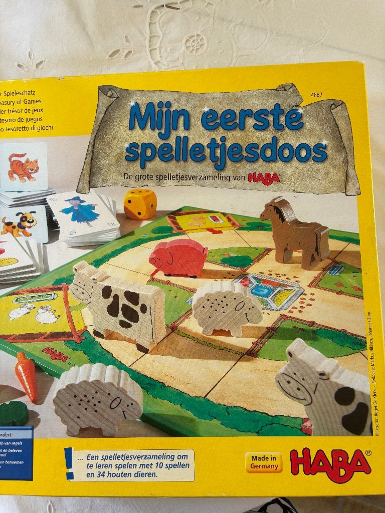 Gezelschapsspel peuters, Vijf spelers of meer, Ophalen, Zo goed als nieuw, Haba
