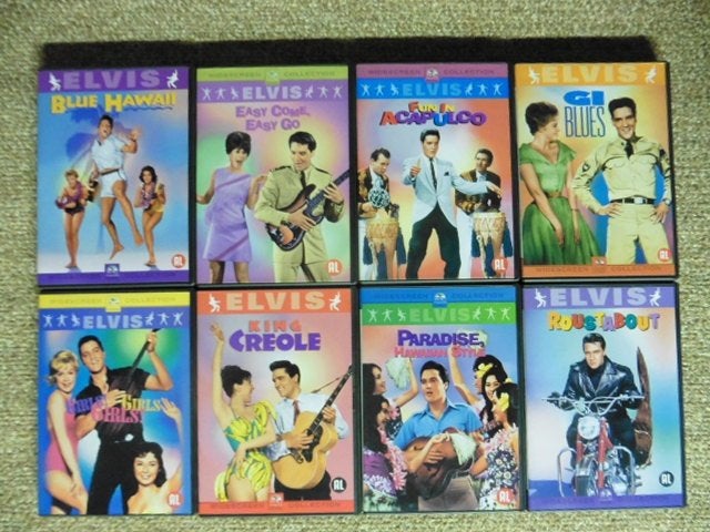 Elvis Presley Film Collectie (Pakketprijs 21 dvd's) + Bonus, CD & DVD, DVD | Classiques, Enlèvement ou Envoi, Anglais, Comédie