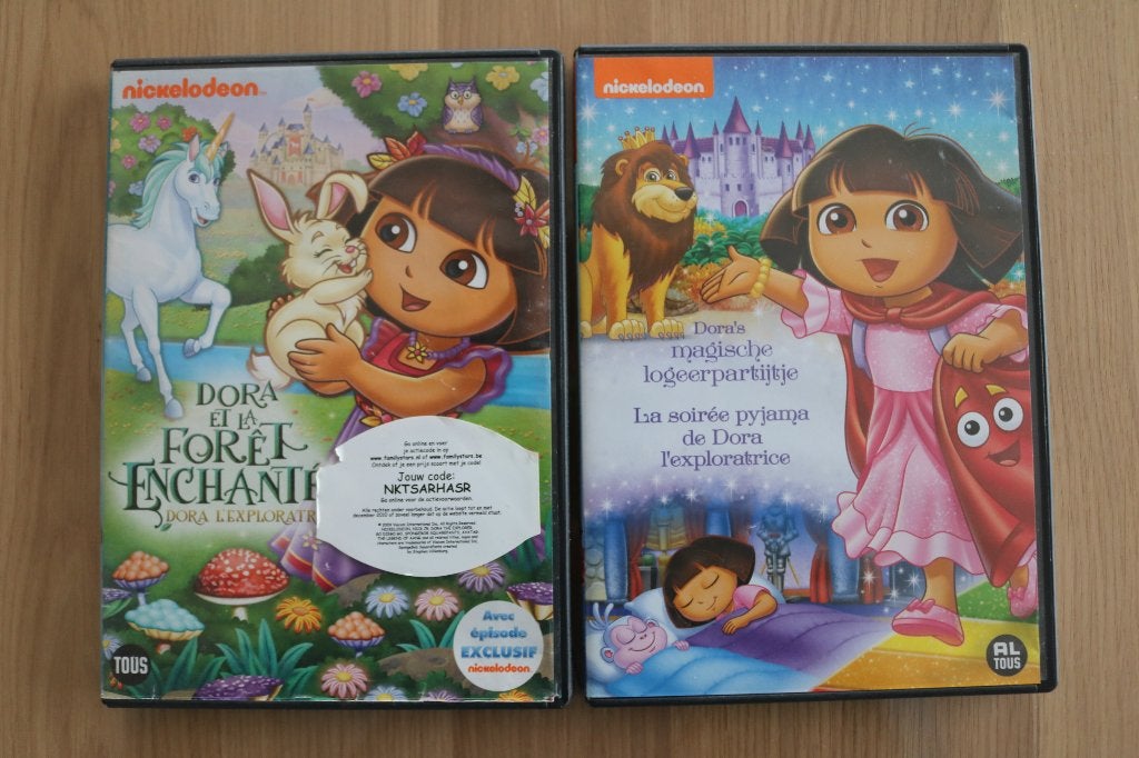 DVD's Dora, Enlèvement, Utilisé