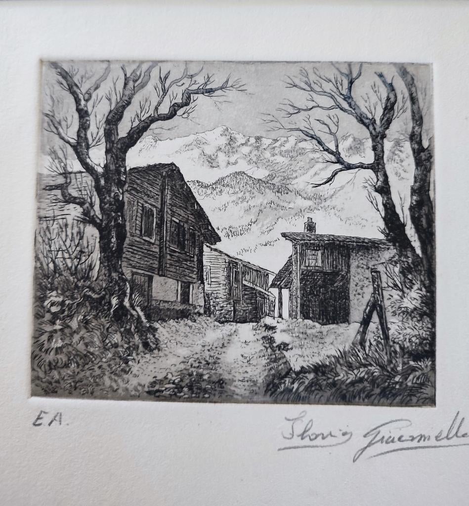 Épreuve d'Artiste, EA. Signée  (Flavio Giacomello?), Enlèvement ou Envoi, Signé