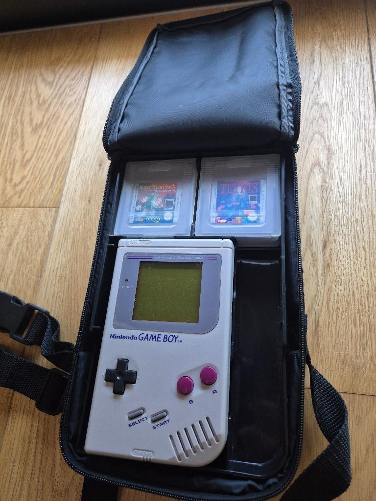 Gameboy Classic, Games en Spelcomputers, Ophalen, Gebruikt, Game Boy Classic, Met beschermhoes of tas