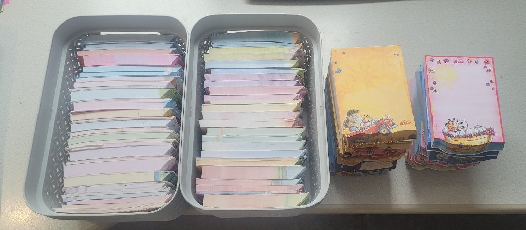 Diddl Relief blokken te koop, Ophalen of Verzenden, Diddl, Zo goed als nieuw, Papier, Kaart of Schrift