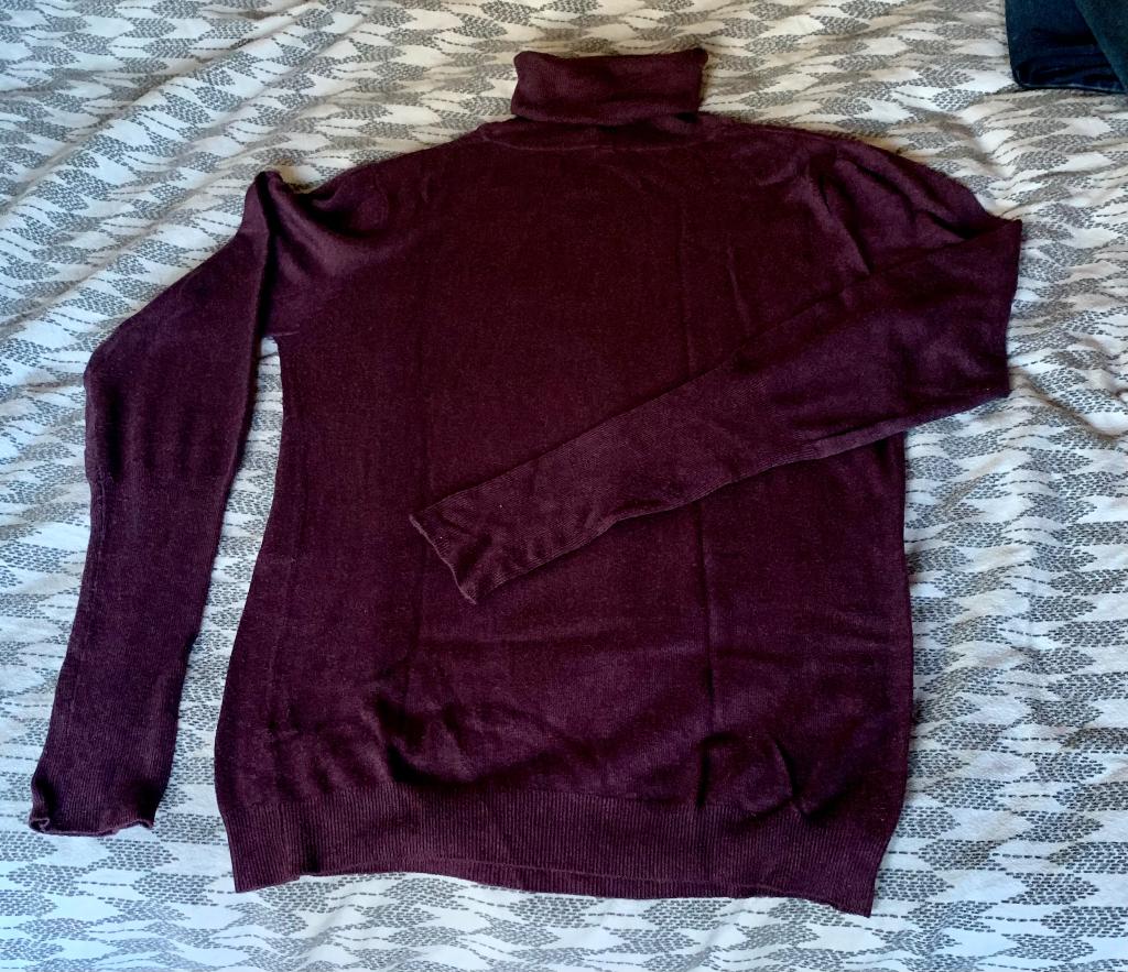Pull à col roulé, Naf Naf, Ophalen of Verzenden, Maat 42/44 (L), Paars