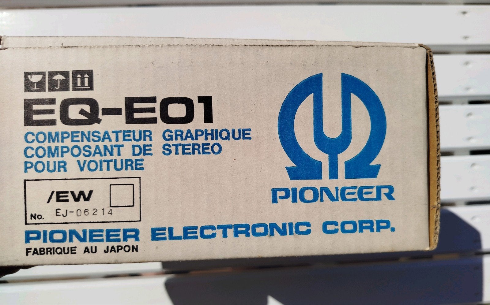 NIEUW - COLLECTOR - Pioneer EQ E01 - Grafische equalizer, Ophalen, Nieuw