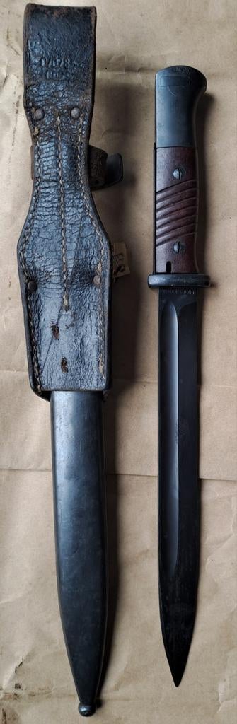 Baionnette allemande 1884-98 3ème type, époque 3ème Reich, Enlèvement ou Envoi