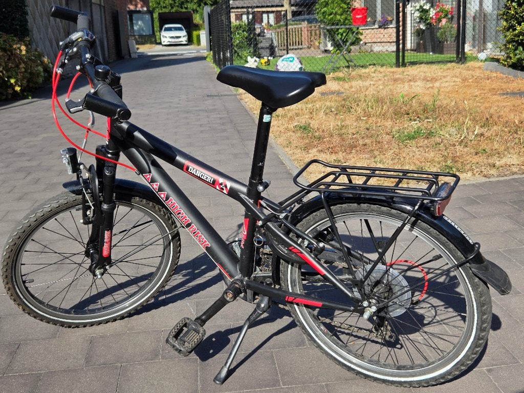 Jongens fiets, Fietsen en Brommers, Ophalen, Versnellingen, Zo goed als nieuw, Schijfrem