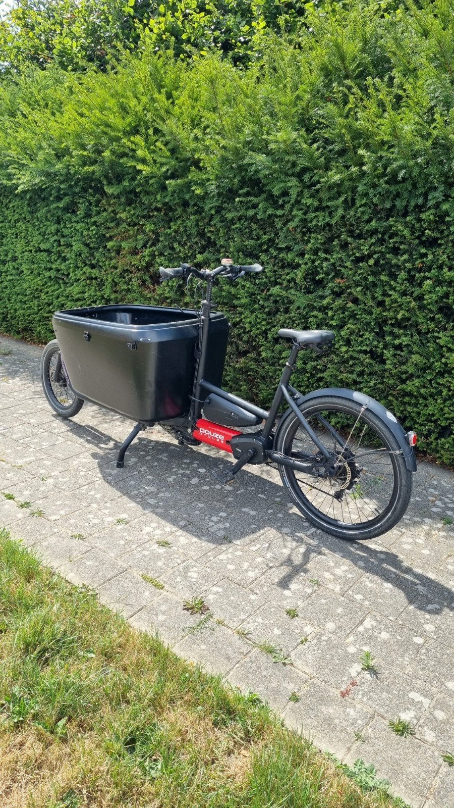 douze bakfiets cargo, Gebruikt, 3 kinderen, Elektrisch, Schijfrem
