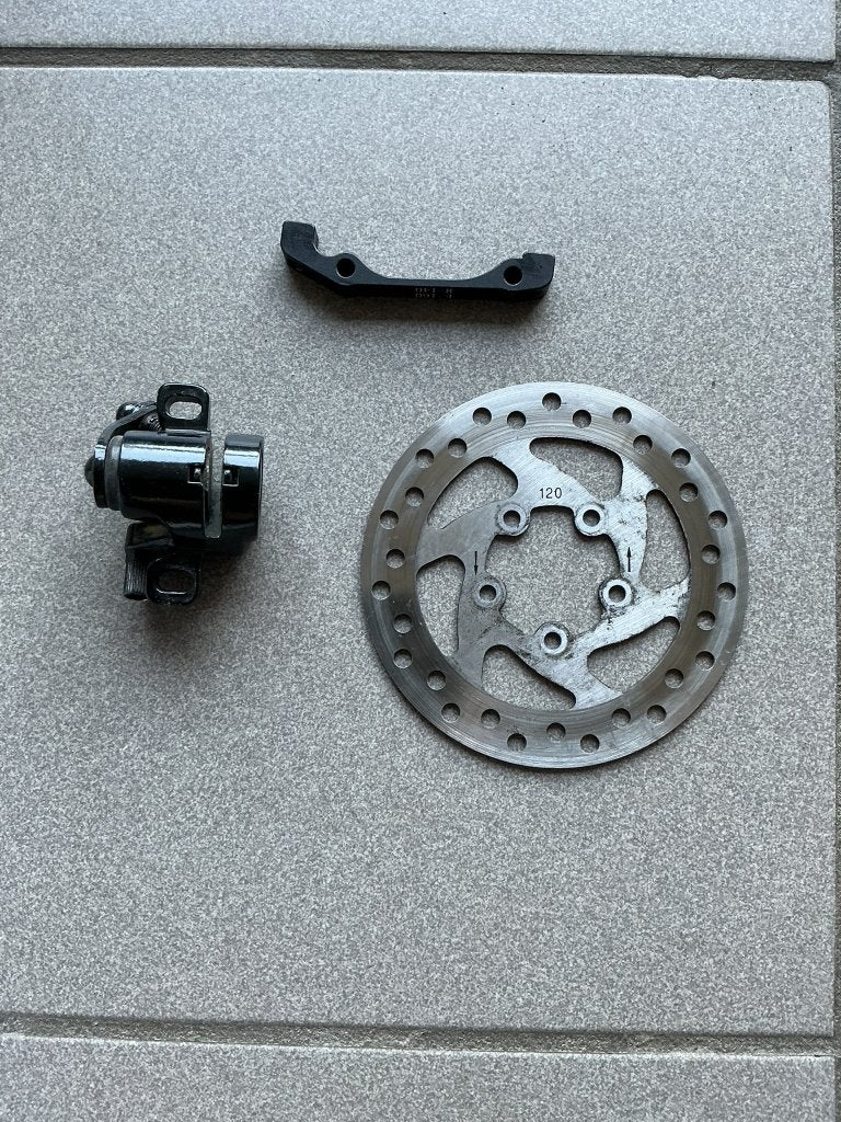 Kit frein disque 120 mm trottinette Xiaomi, Ophalen, Gebruikt, Xiaomi