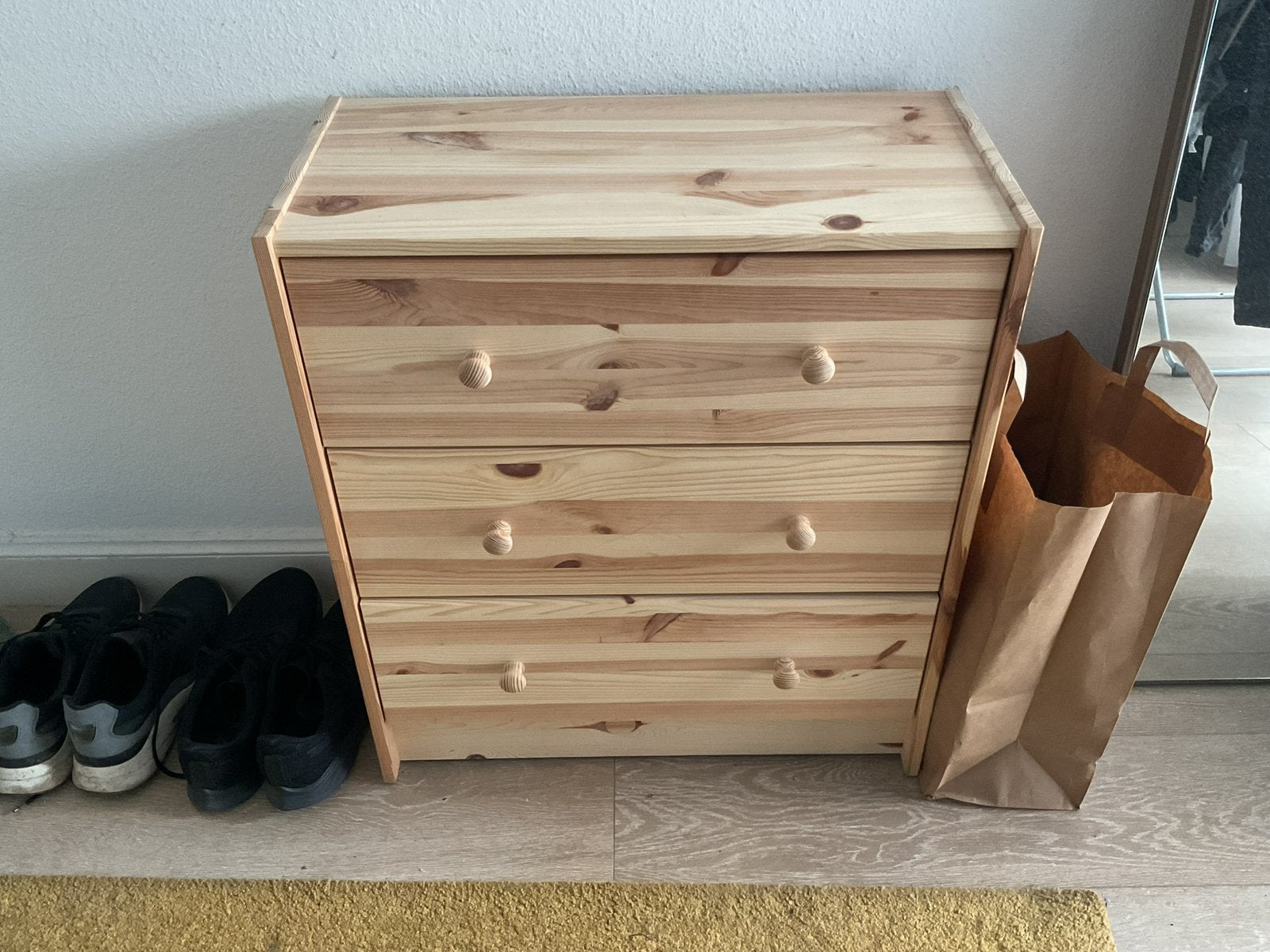 Commode en bois IKEA, Maison & Meubles, Enlèvement, Comme neuf, Pin