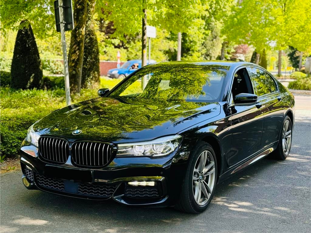 BMW 730D M PAKKET 2016 1STE EIGENAAR, Autos, BMW, Cuir, Achat, Entretenue par le concessionnaire, Noir