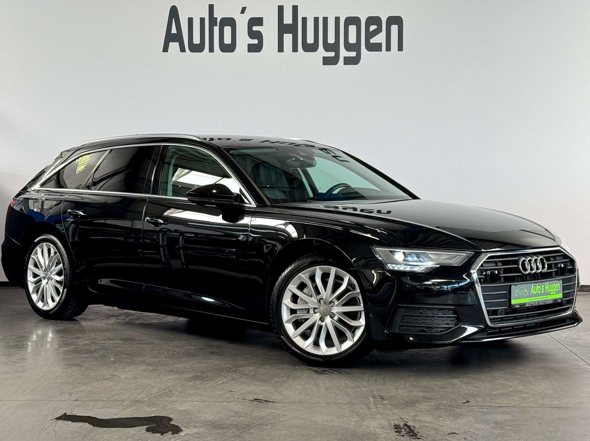 Audi A6 Avant 2.0 TFSI (bj 2019, automaat), Auto's, Gebruikt, 4 cilinders, 1984 cc, Zwart