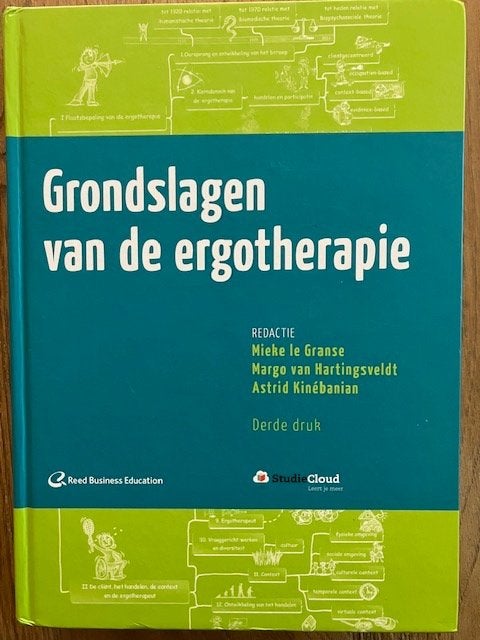 Grondslagen van de ergotherapie, Boeken, Studieboeken en Cursussen, Ophalen, Zo goed als nieuw, Hoger Onderwijs