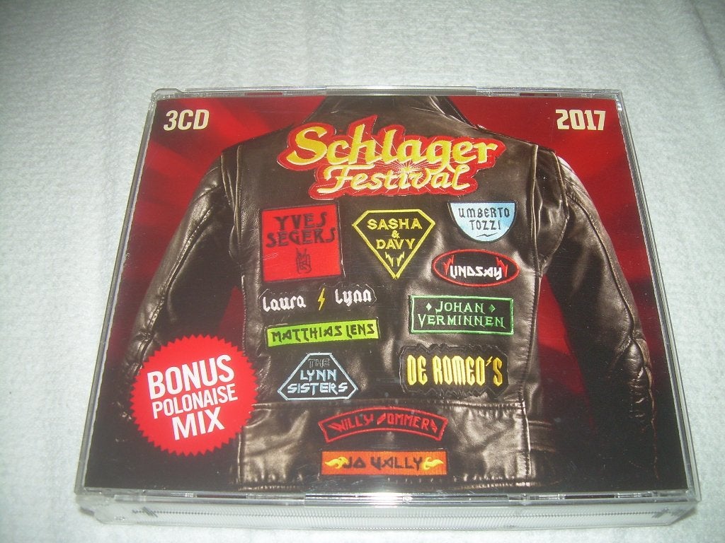 3 CD BOX - SCHLAGERFESTIVAL 2017, Ophalen of Verzenden, Zo goed als nieuw, Nederlandstalig, Boxset