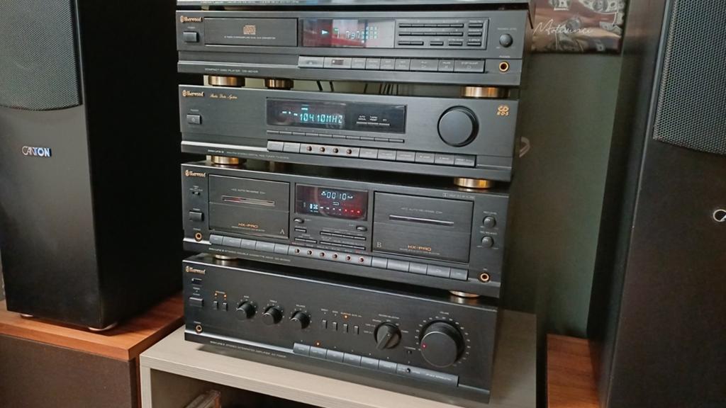 Sherwood hifi installatie, Ophalen