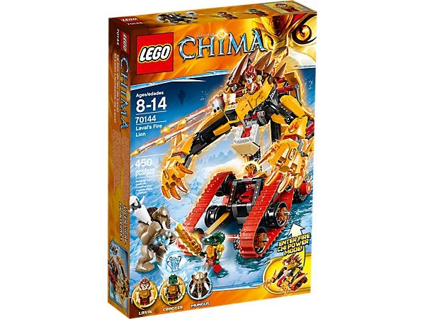 Lego Chima Laval's Fire Lion 70144, Ophalen, Compleet, Lego, Zo goed als nieuw