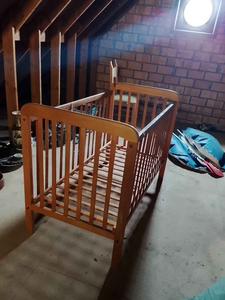 kinderbedje, Ophalen, Gebruikt, 70 tot 85 cm, 140 tot 160 cm