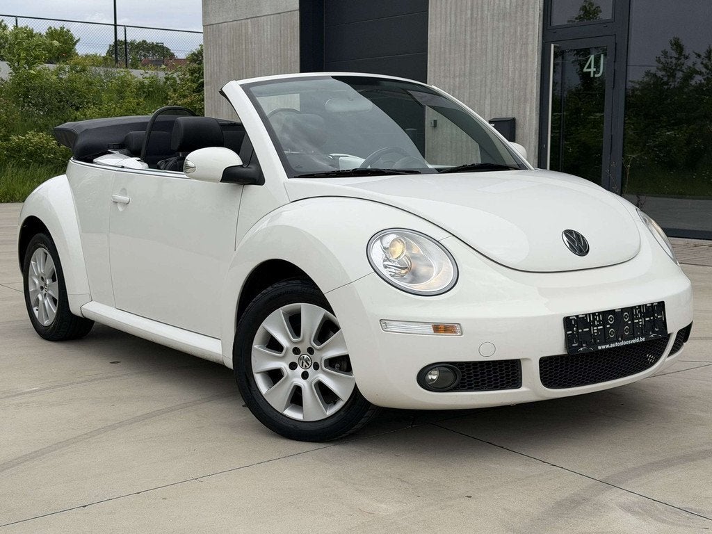 Volkswagen Beetle Cabrio 1.6i / AIRCO/ LEDER/ Verwarmde Zete, Autos, 75 kW, Achat, Entreprise, Cabriolet