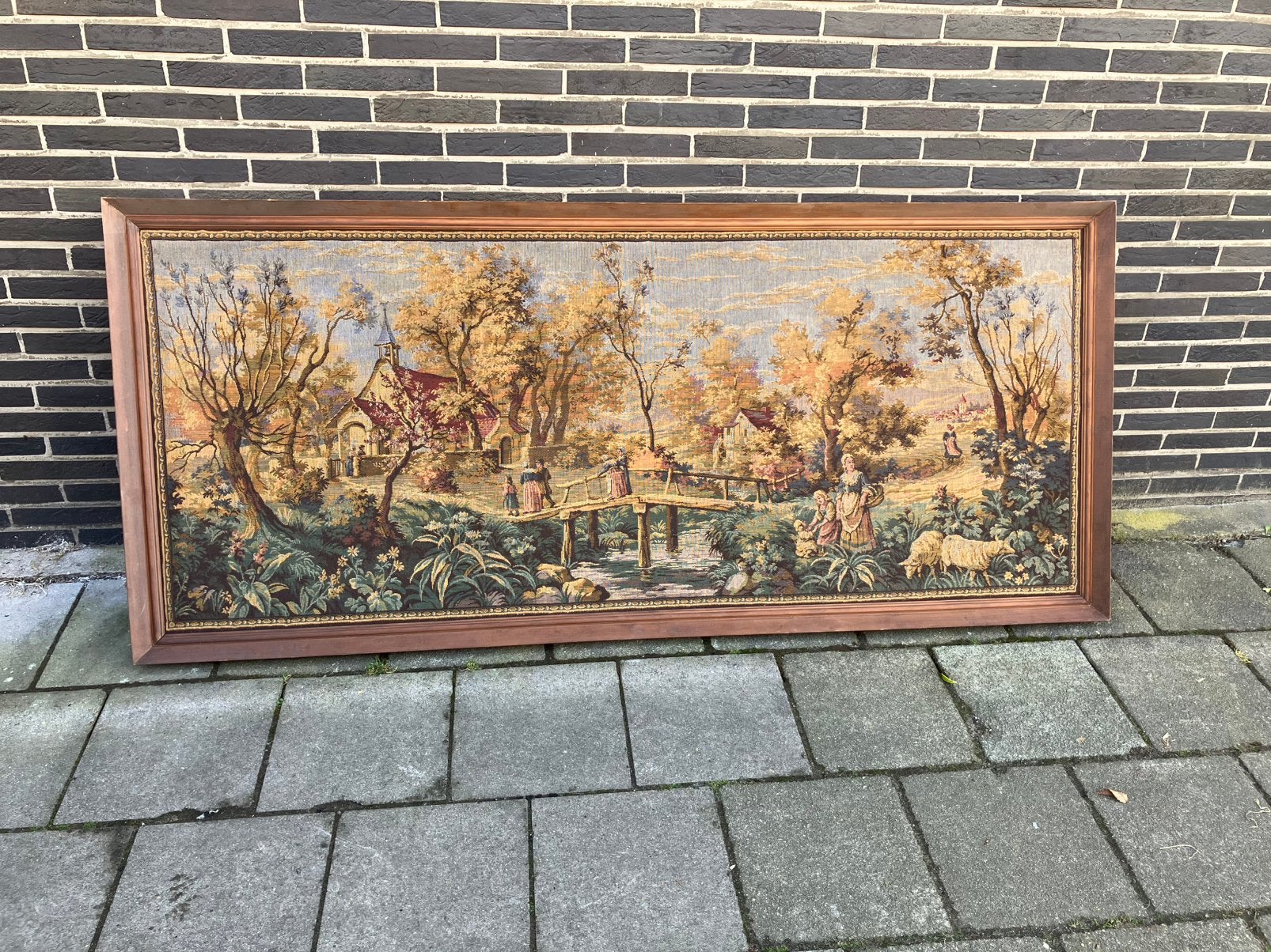 Antiek frans wandtapijt, Antiek en Kunst, Ophalen
