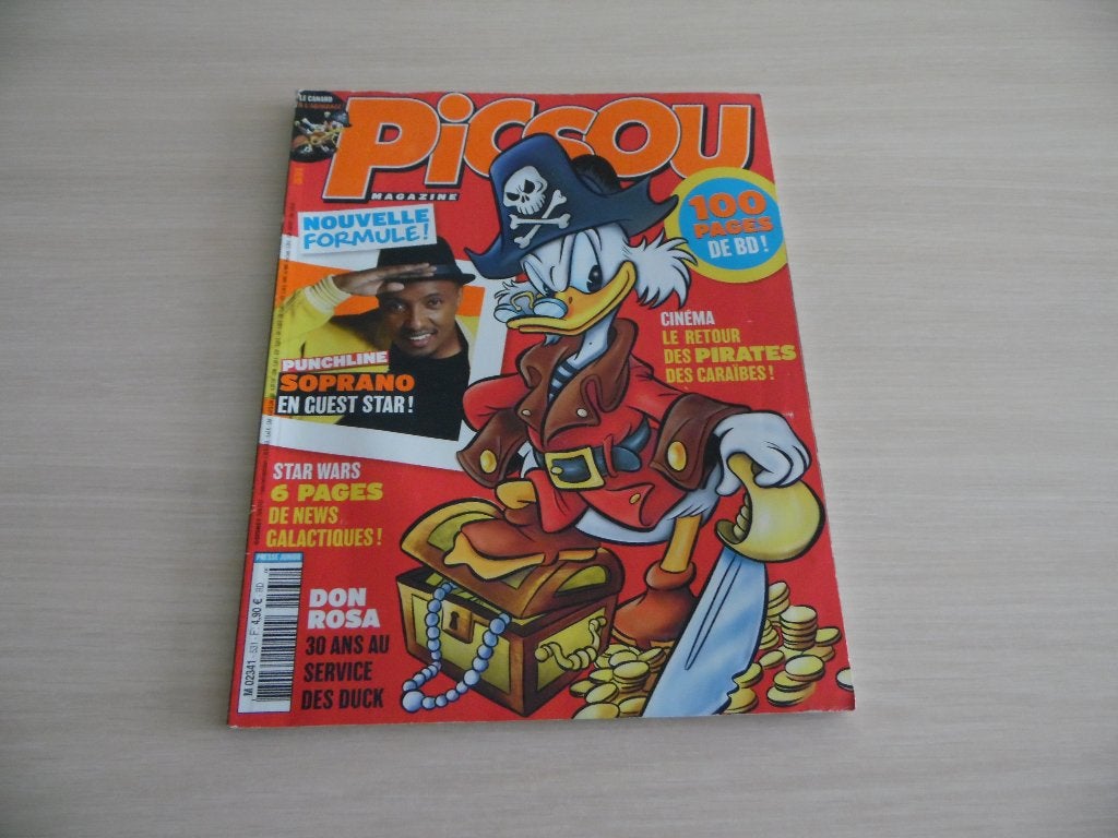 PICSOU MAGAZINE N°531, Enlèvement ou Envoi, Comme neuf, WALT DISNEY, Une BD