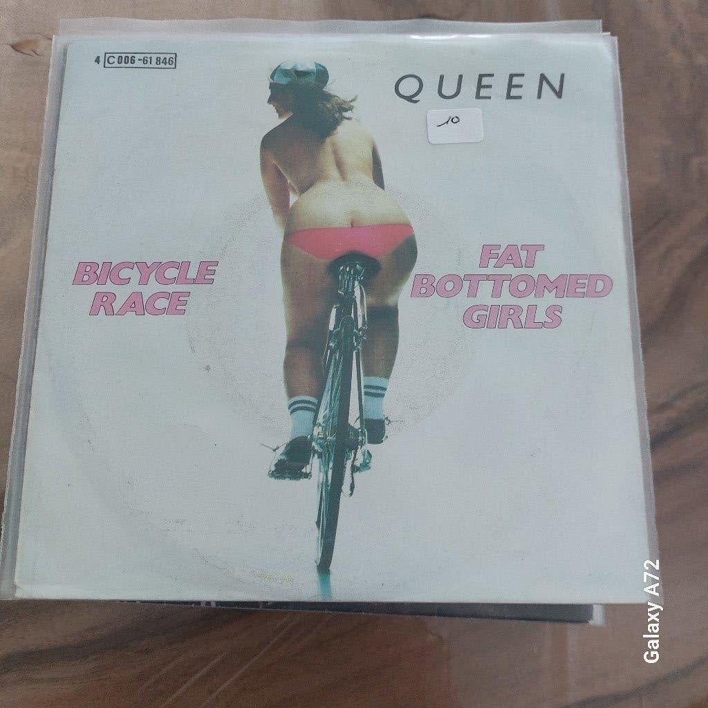 queen bicycle race - fat botommed girls, Enlèvement ou Envoi, 7 inch, Utilisé, Rock et Metal