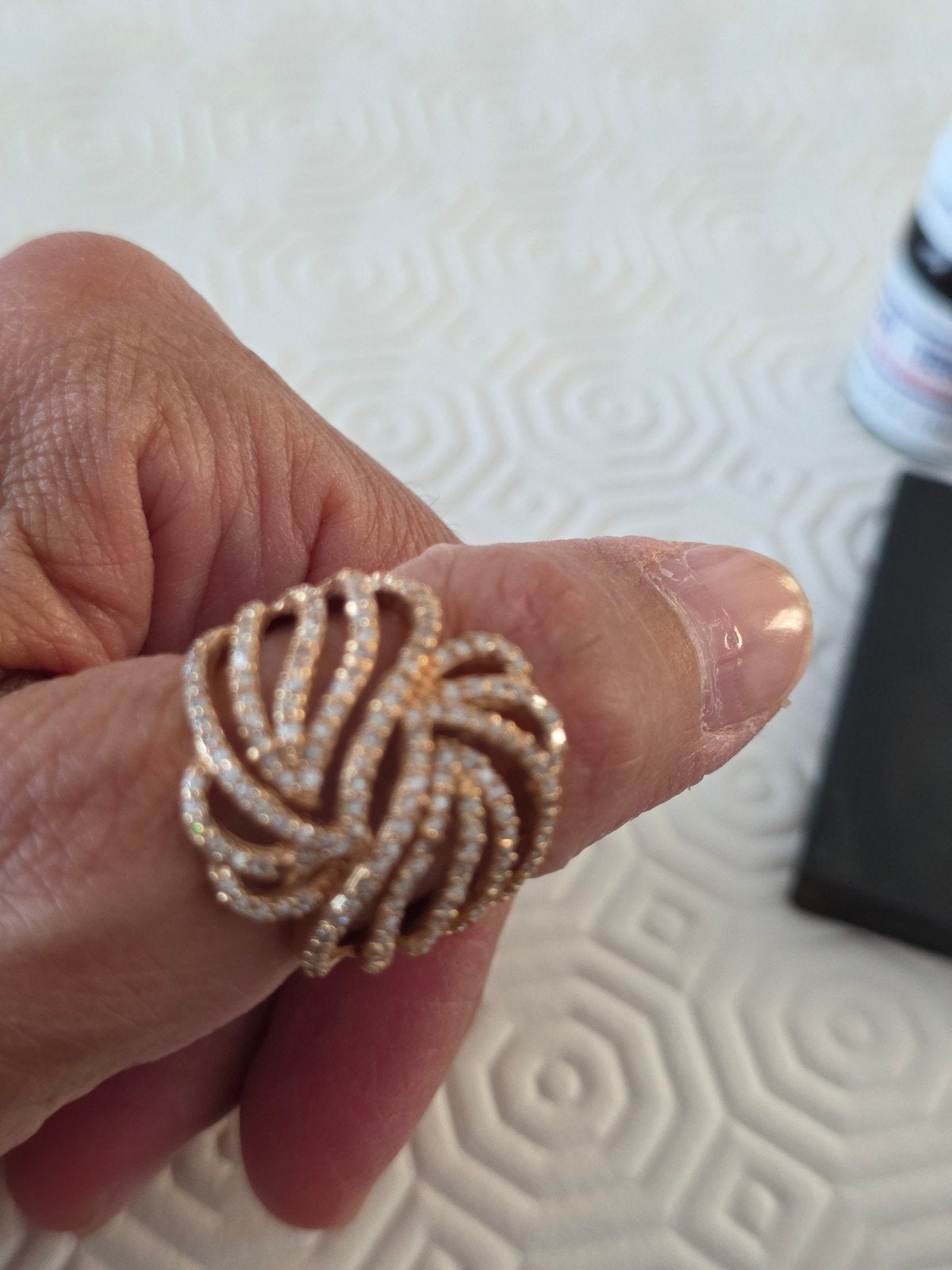 bague, Enlèvement ou Envoi