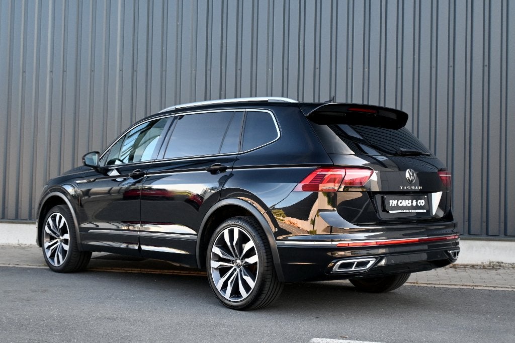 VW Tiguan Allspace 2.0TSI R-Line 4M DSG ACC 360cam Pano LED, Autos, Volkswagen, Cuir, Achat, Euro 6, Entreprise