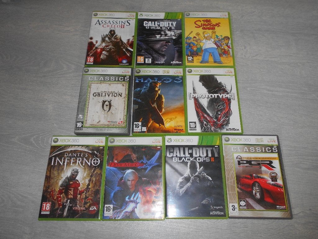 10 x games x box 360, Games en Spelcomputers, Games | Xbox 360, Ophalen of Verzenden, Zo goed als nieuw