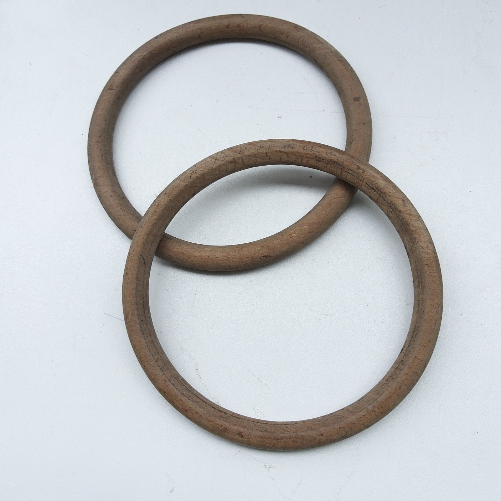 2 houten handtasgrepen voor DIY ontwerpen., Hobby & Loisirs créatifs, Couture & Fournitures, Neuf, Autres types, Enlèvement ou Envoi
