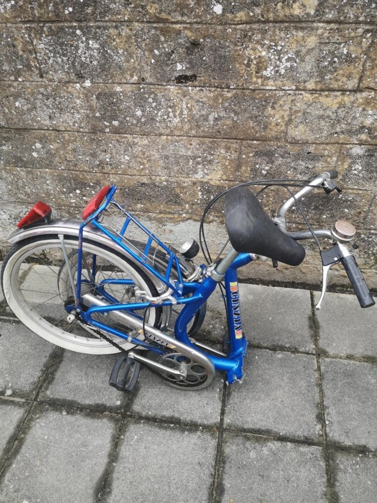 Vélo pliant vintage "Cinzia", Vélos & Vélomoteurs, Autres marques, Frein sur jante, Enlèvement, Utilisé