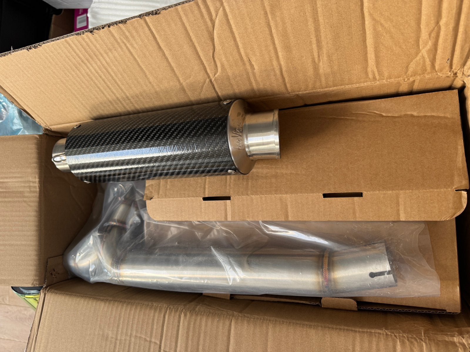 YAMAHA FZ6 uitlaat, Motoren, Ophalen, Nieuw