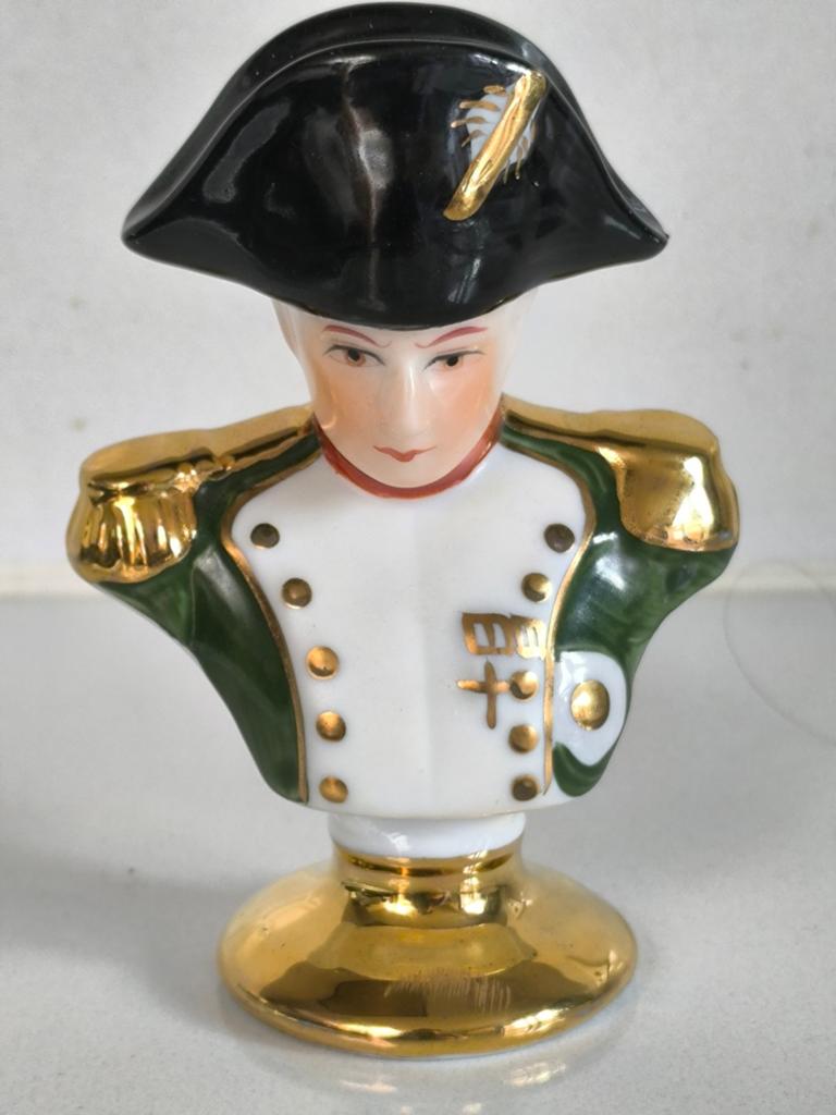 Porseleinen miniatuur buste Napoleon, Antiek en Kunst, Ophalen of Verzenden