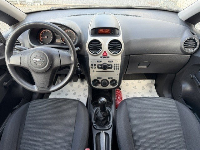 Opel Corsa 1.0i benzine ENJOY met maar 127 000 km GARANTIE !, Zwart, 1000 cc, Corsa, Stadsauto