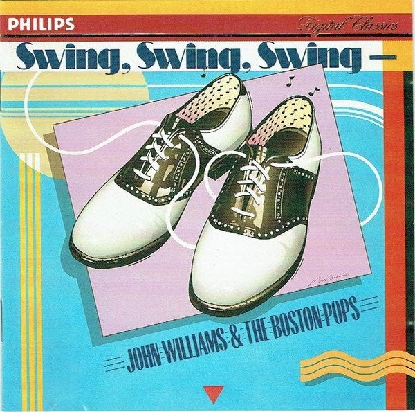 John Williams (4) & The Boston Pops* – Swing, Swing, Swing, CD & DVD, CD | Jazz & Blues, Utilisé, Jazz, Enlèvement, Compilation