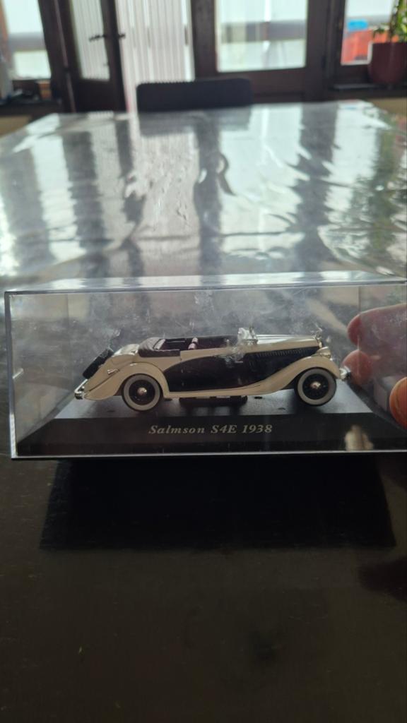 Salmson S4E 1938 originele verpakking, Ophalen