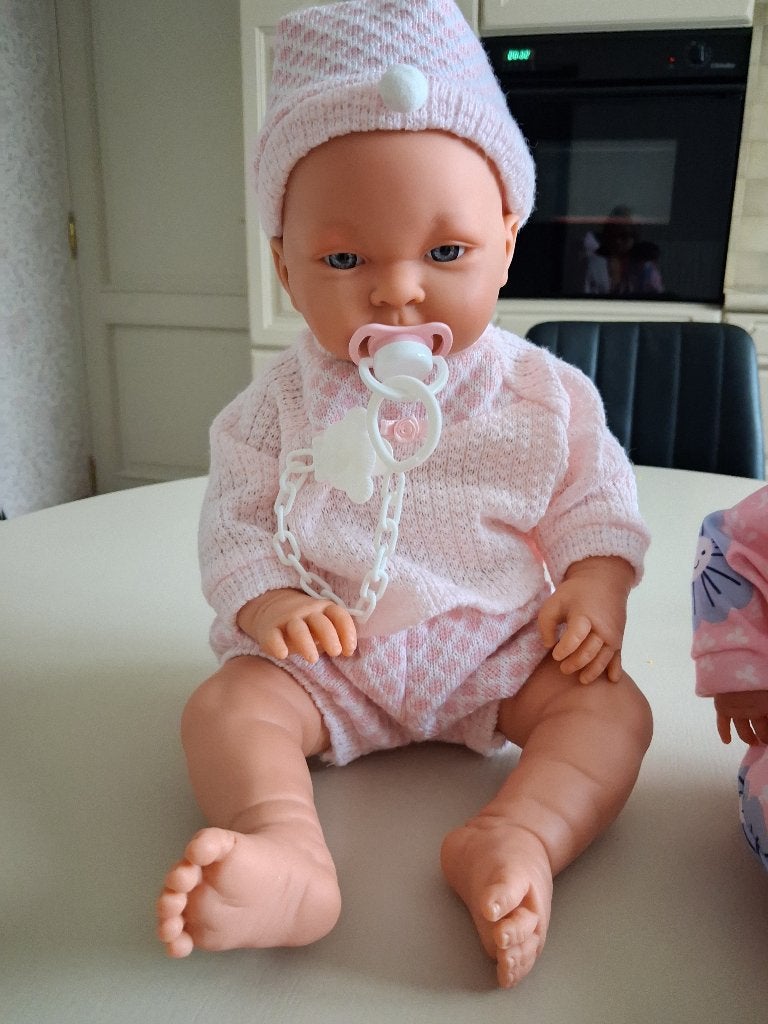 2 reborn poppen meisje en jongen, Verzamelen, Ophalen, Zo goed als nieuw