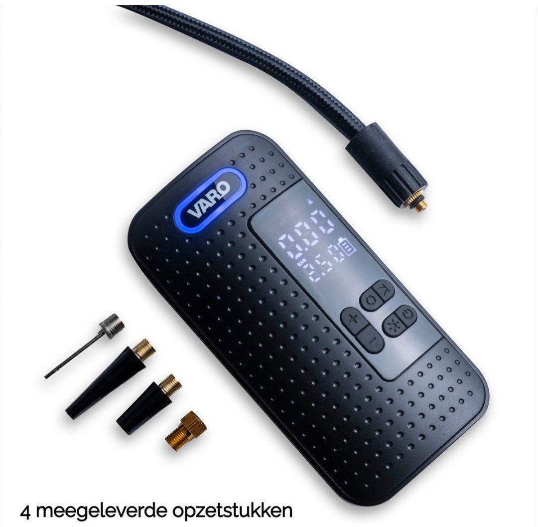 Mini-compresseur Vaco rechargeable., Enlèvement, Manomètre, Comme neuf