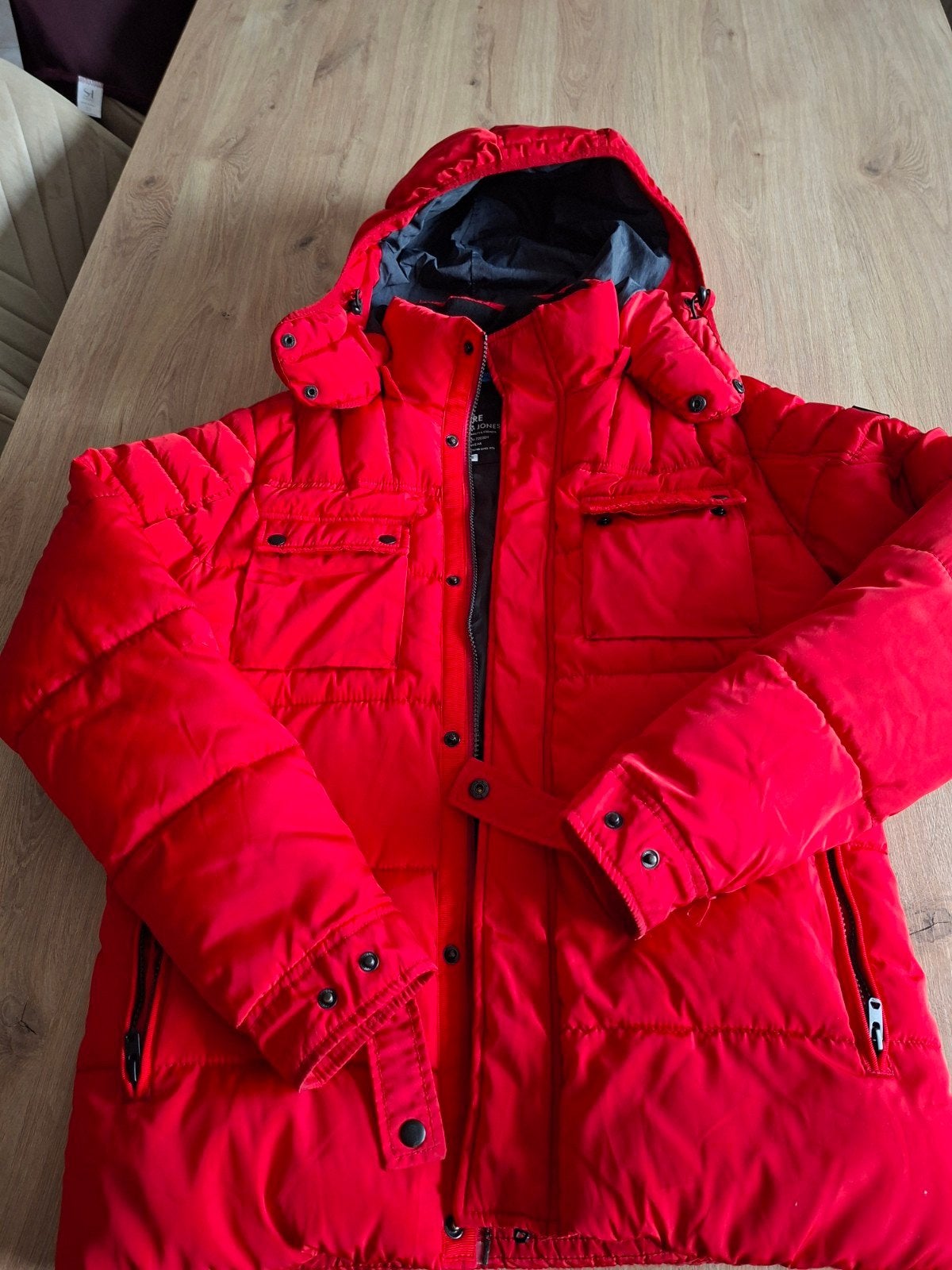 winterjas jack and jones, Ophalen, Maat 46 (S) of kleiner