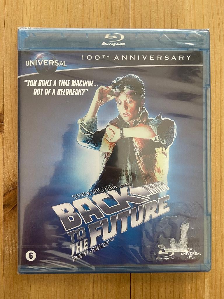 Back to the future (blu-ray) (sealed), Cd's en Dvd's, Ophalen of Verzenden, Zo goed als nieuw, Klassiekers